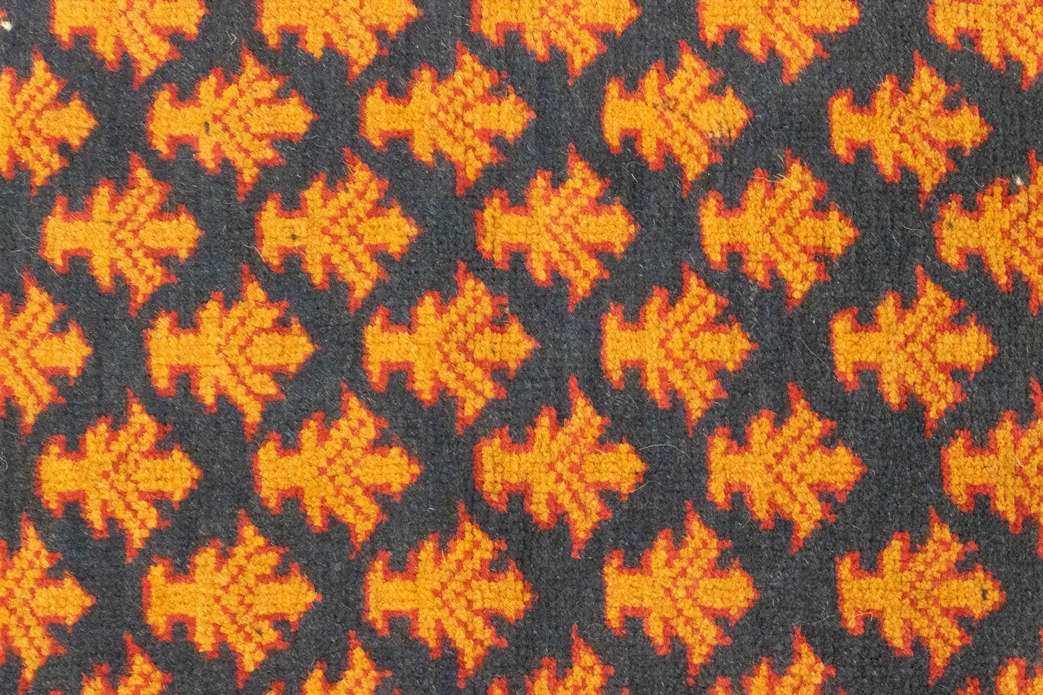 Belutsch Teppich 133 x 80 cm - blau