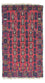 Belutsch Teppich 126 x 73 cm - rot