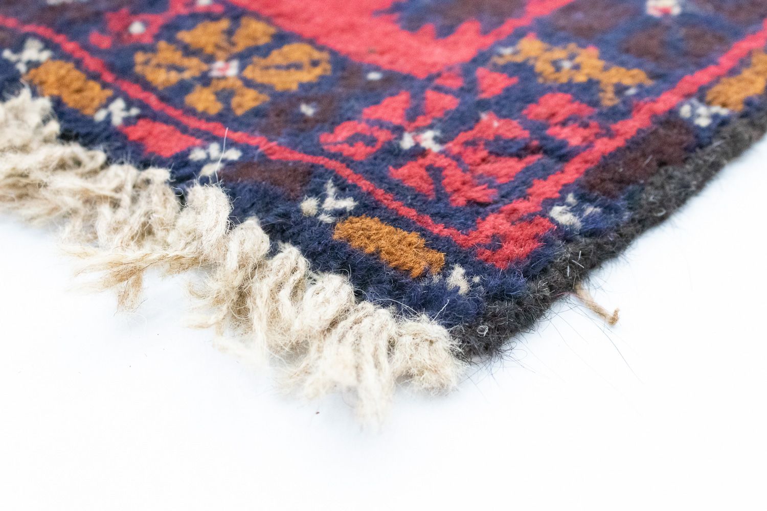 Belutsch Teppich 126 x 73 cm - rot