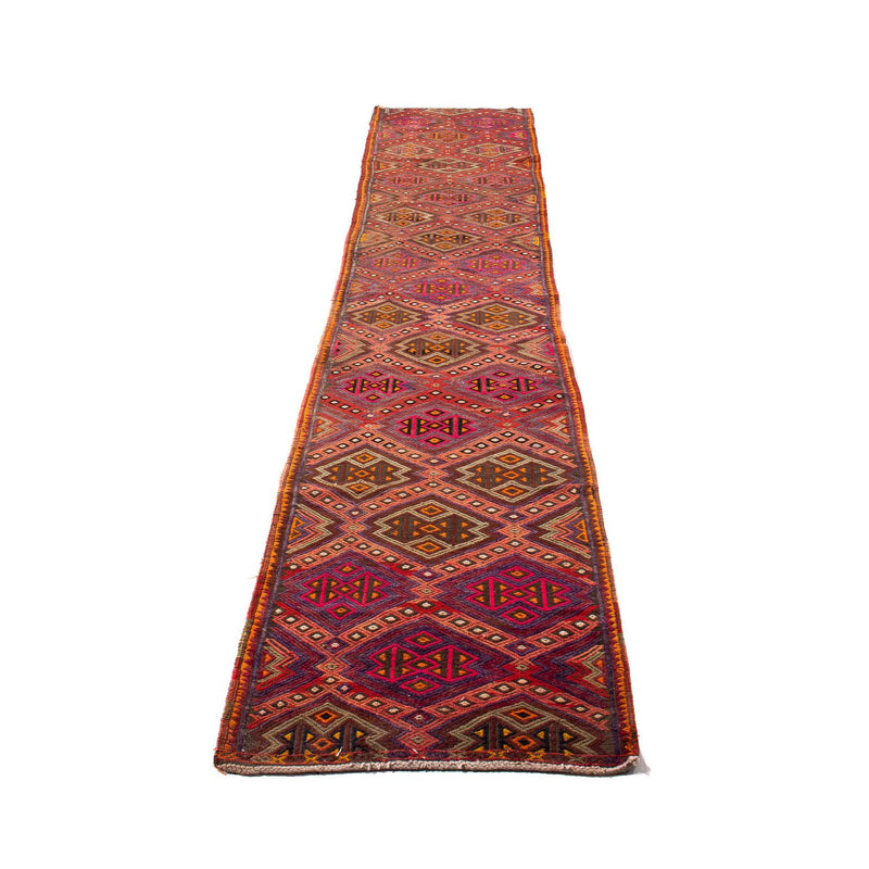 Kelim Teppich - Old 380 x 70 cm - mehrfarbig