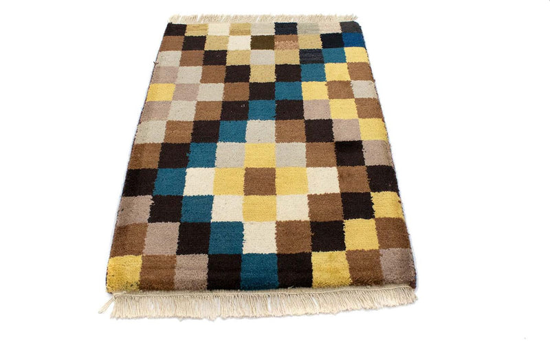 Gabbeh Teppich - Indus 90 x 60 cm - bunt