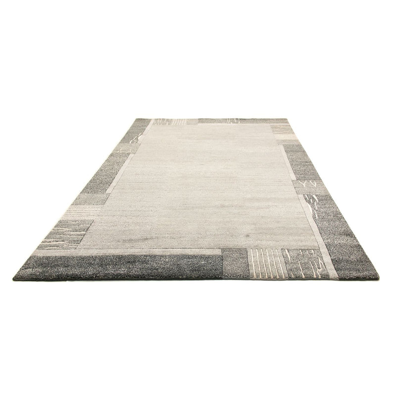 Nepal Teppich 300 x 200 cm - grau