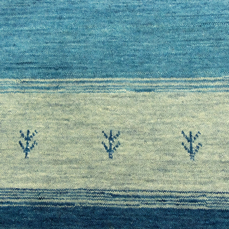 Gabbeh Teppich - Softy 203 x 144 cm - blau