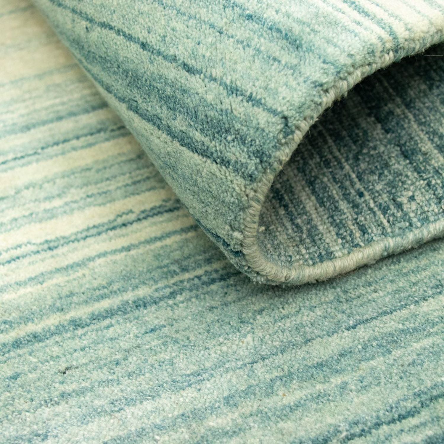 Gabbeh Teppich - Softy 195 x 144 cm - hellblau