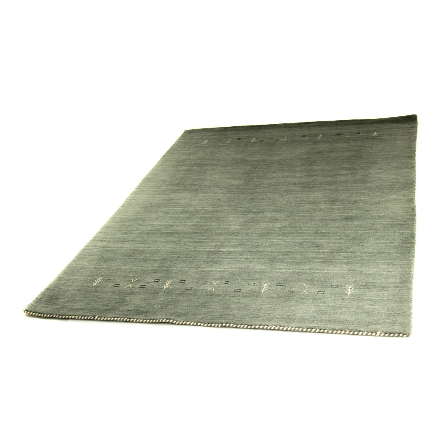 Gabbeh Teppich - Softy 201 x 146 cm - grau