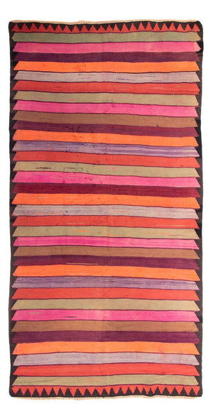 Kelim Teppich - Old 340 x 180 cm - mehrfarbig