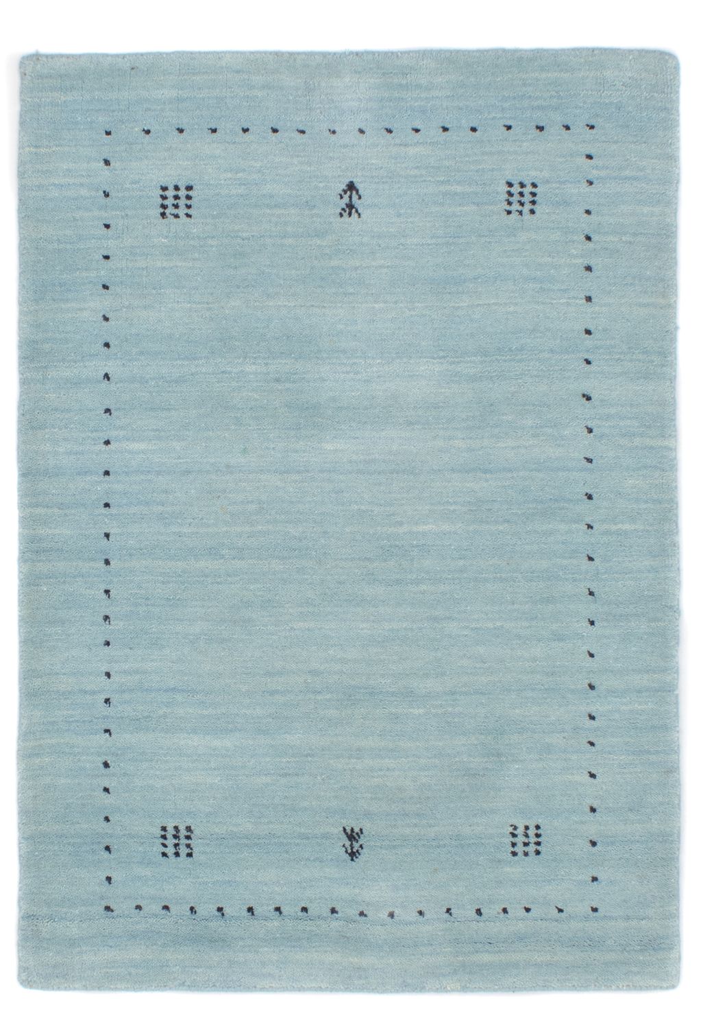 Gabbeh Teppich - Softy 95 x 65 cm - türkis