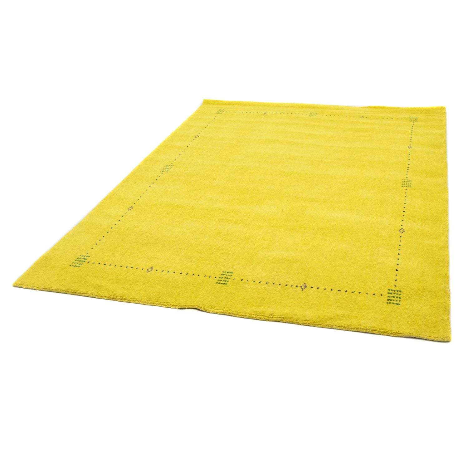 Gabbeh Teppich - Softy 228 x 163 cm - gelb