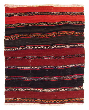 Kelim Teppich - Old 150 x 110 cm - mehrfarbig