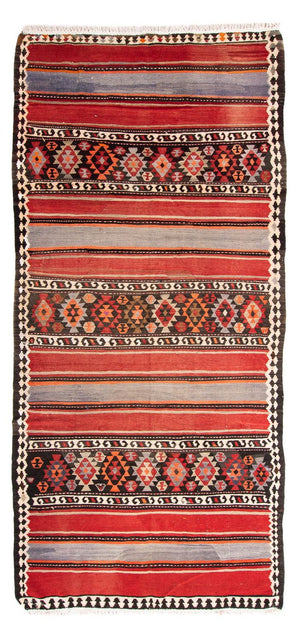 Kelim Teppich - Old 310 x 140 cm - mehrfarbig