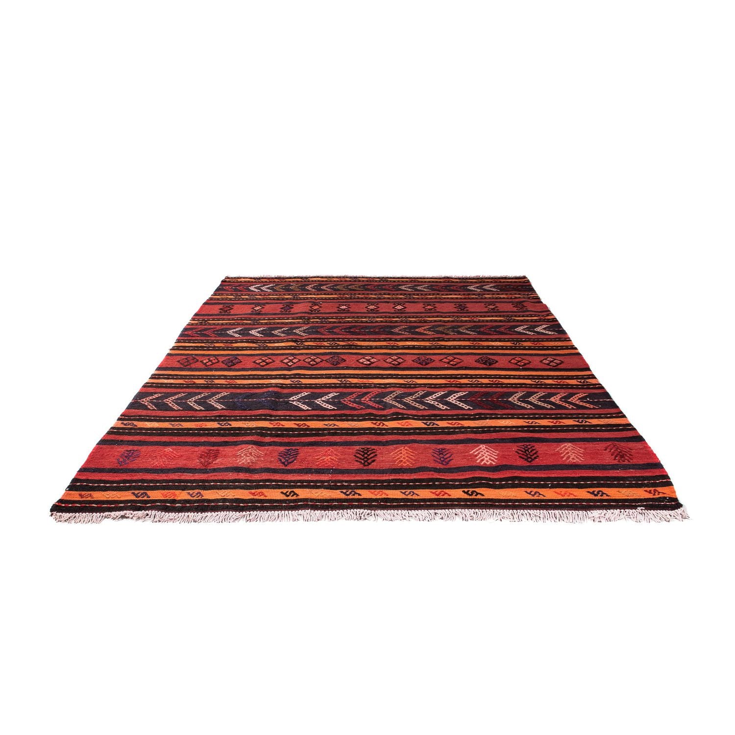 Kelim Teppich - Old 225 x 165 cm - mehrfarbig