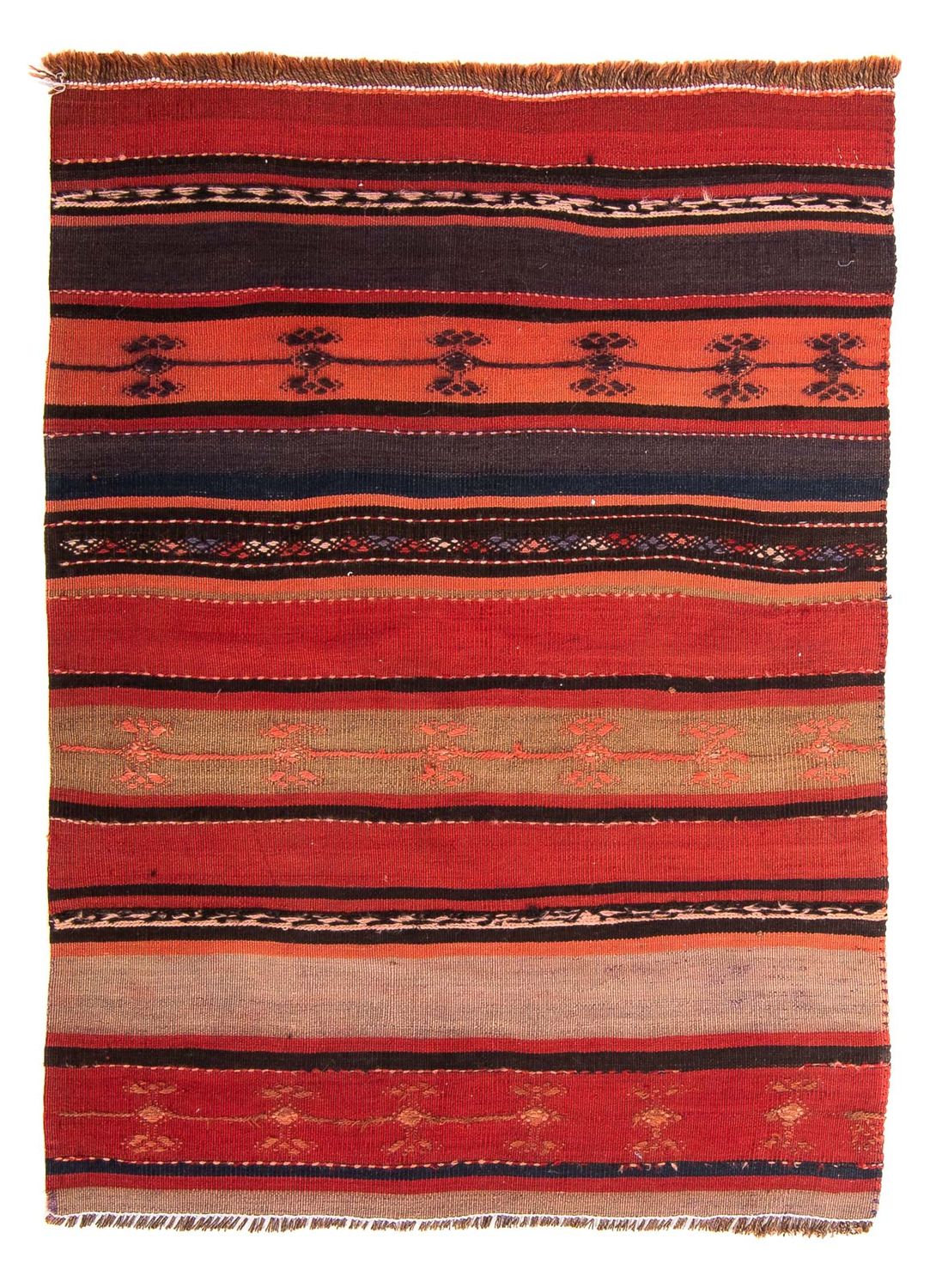Kelim Teppich - Old 120 x 85 cm - mehrfarbig