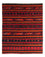 Kelim Teppich - Old 200 x 170 cm - mehrfarbig