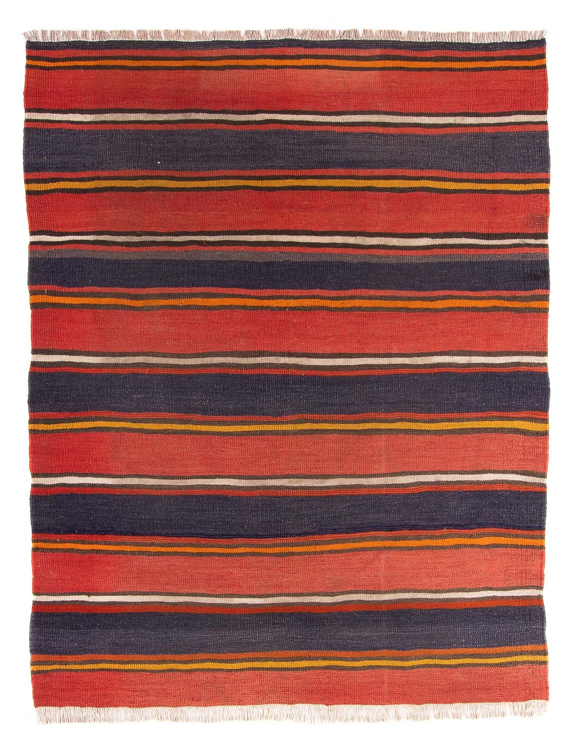 Kelim Teppich - Old 205 x 150 cm - mehrfarbig