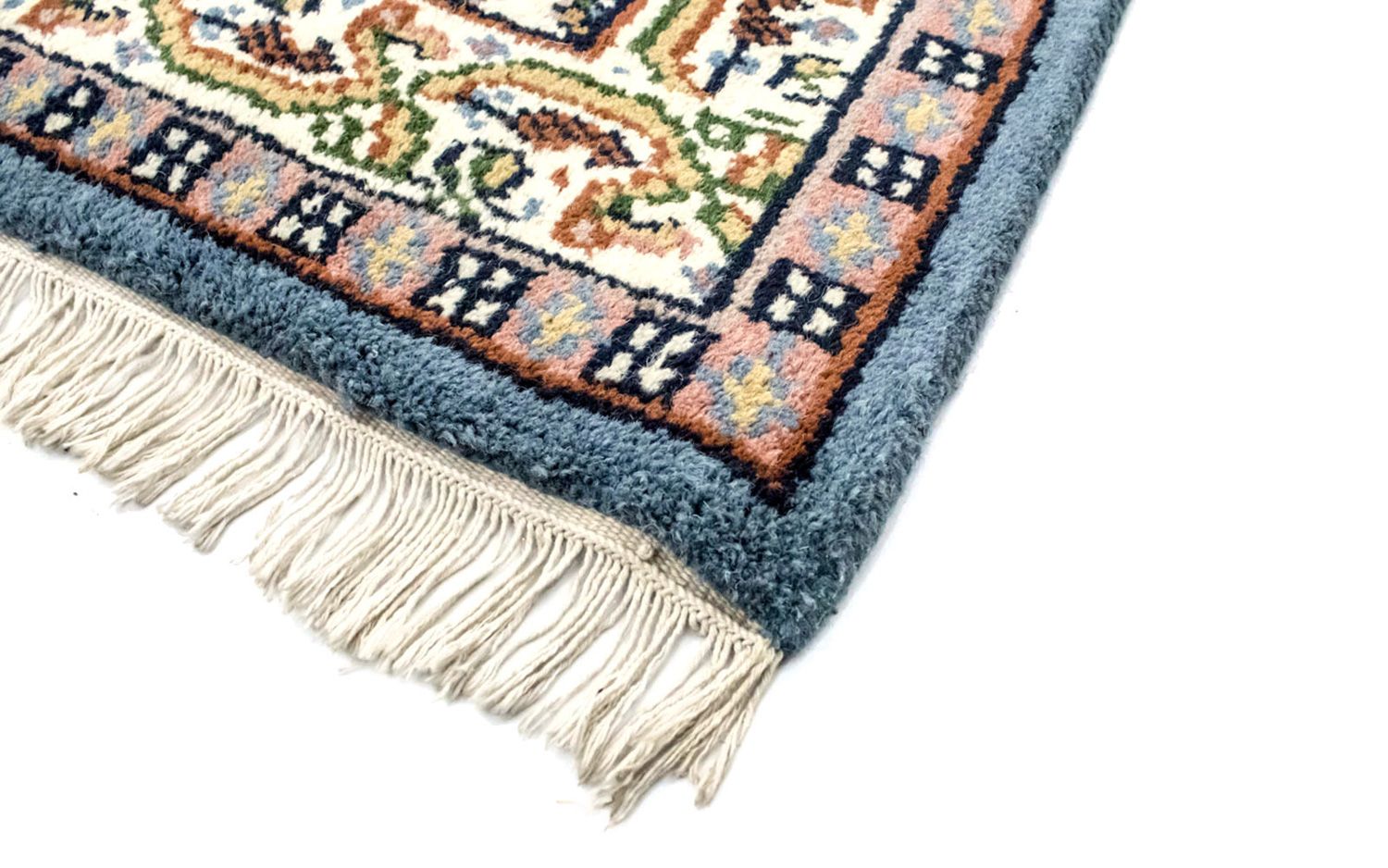 Orientteppich 160 x 90 cm - hellblau