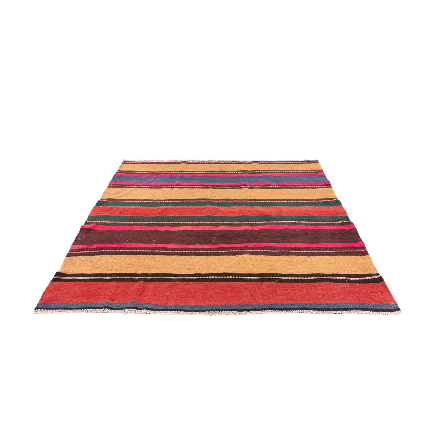 Kelim Teppich - Old 175 x 170 cm - mehrfarbig