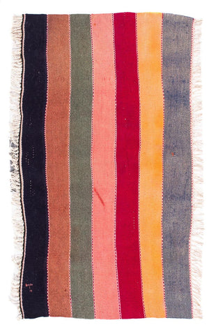 Kelim Teppich - Old 110 x 65 cm - mehrfarbig