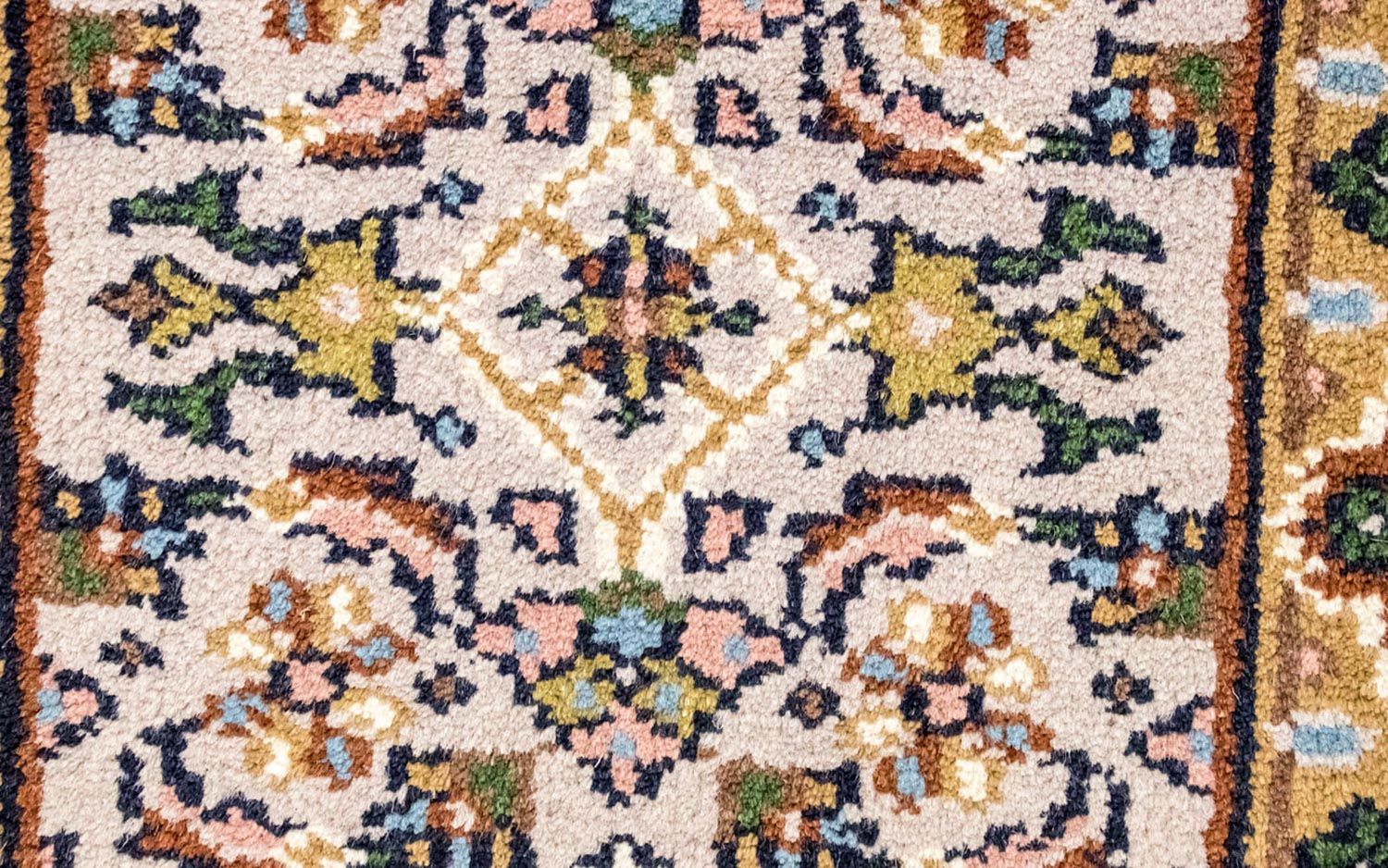 Orientteppich 160 x 90 cm - beige