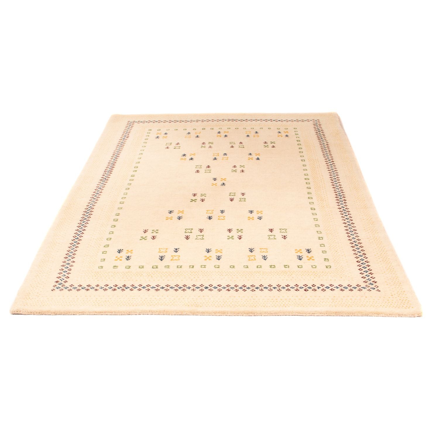 Gabbeh Teppich - Loribaft Softy 197 x 140 cm