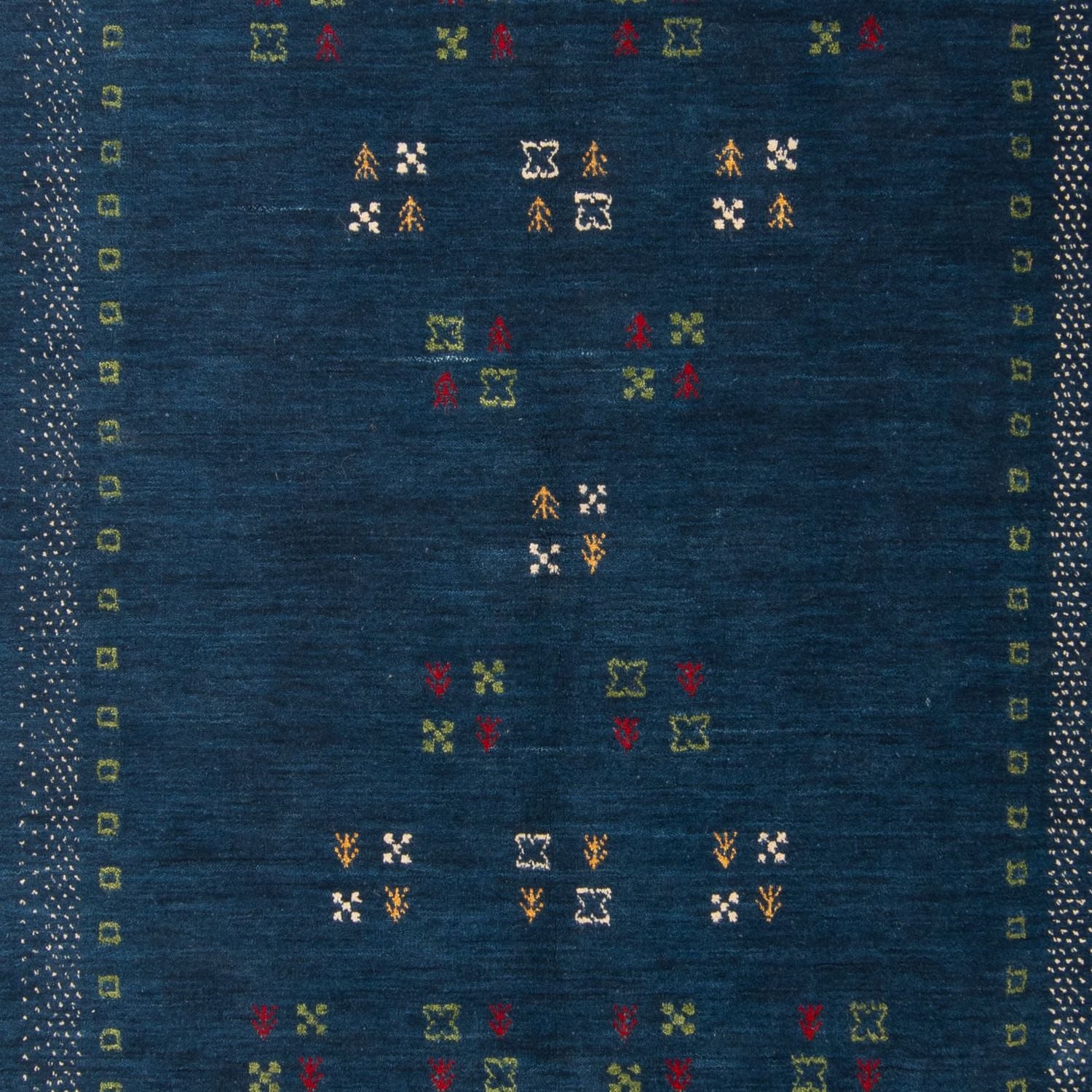 Gabbeh Teppich - Loribaft Softy 197 x 143 cm - mehrfarbig