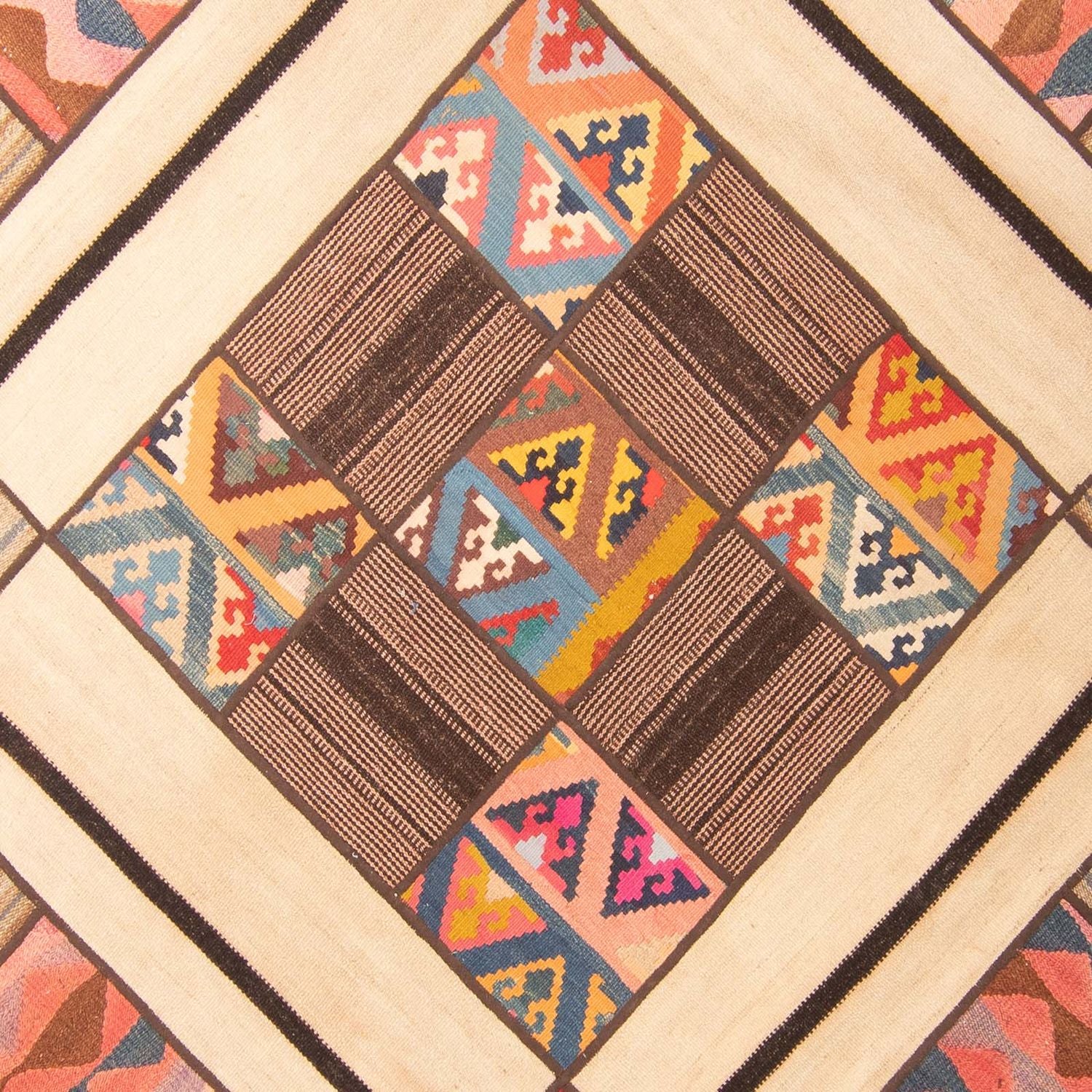 Patchwork Teppich 230 x 160 cm