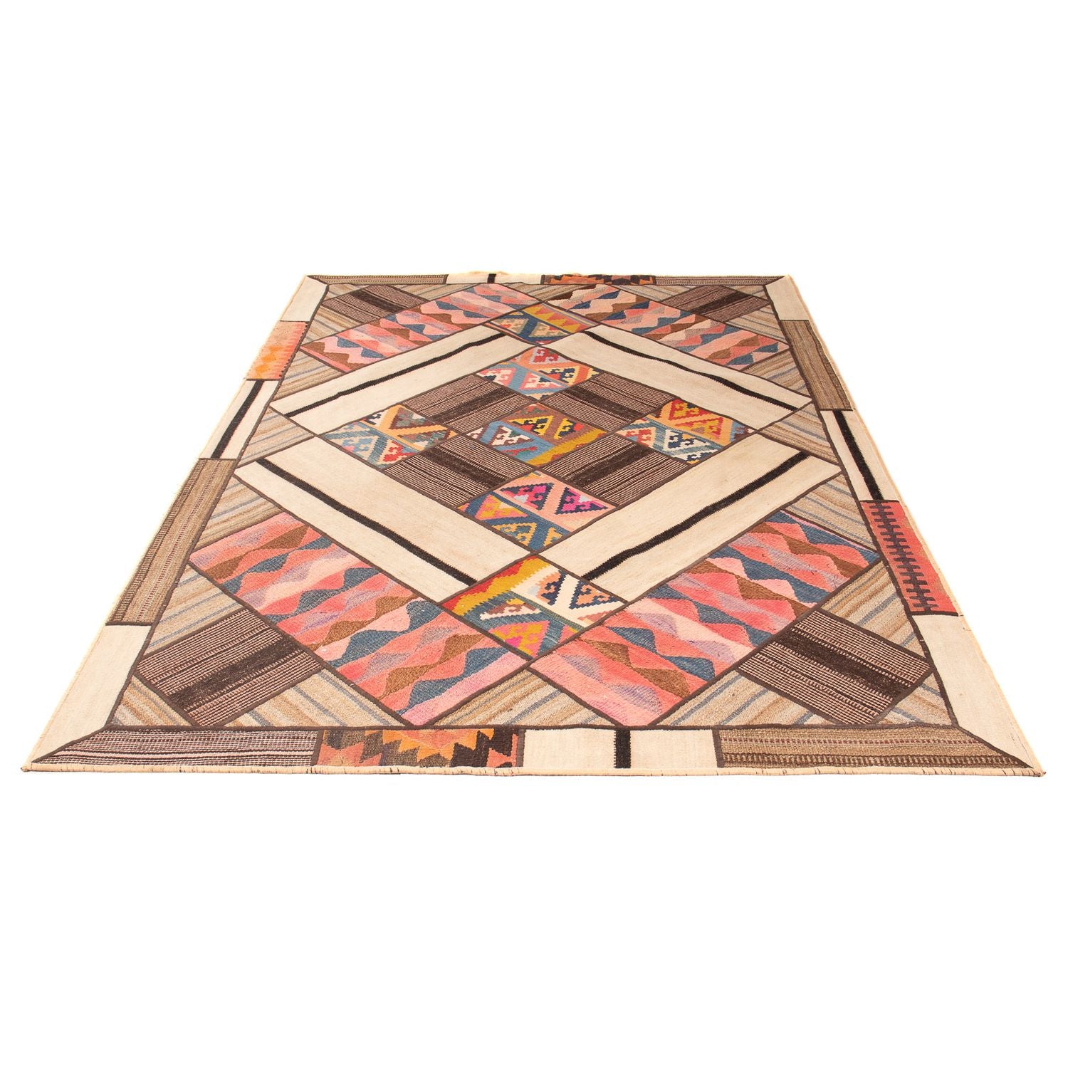 Patchwork Teppich 230 x 160 cm