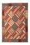 Patchwork Teppich 200 x 150 cm - mehrfarbig