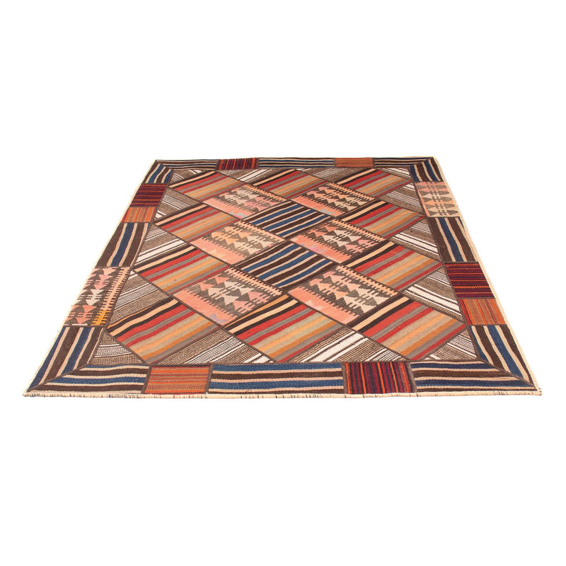 Patchwork Teppich 200 x 150 cm - mehrfarbig