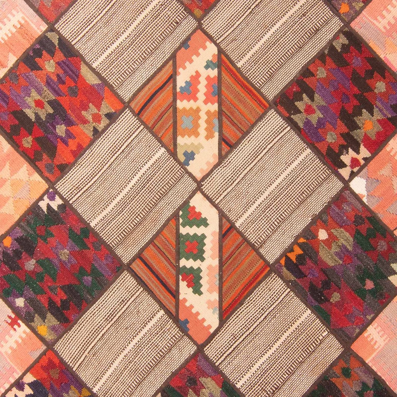 Patchwork Teppich 200 x 150 cm