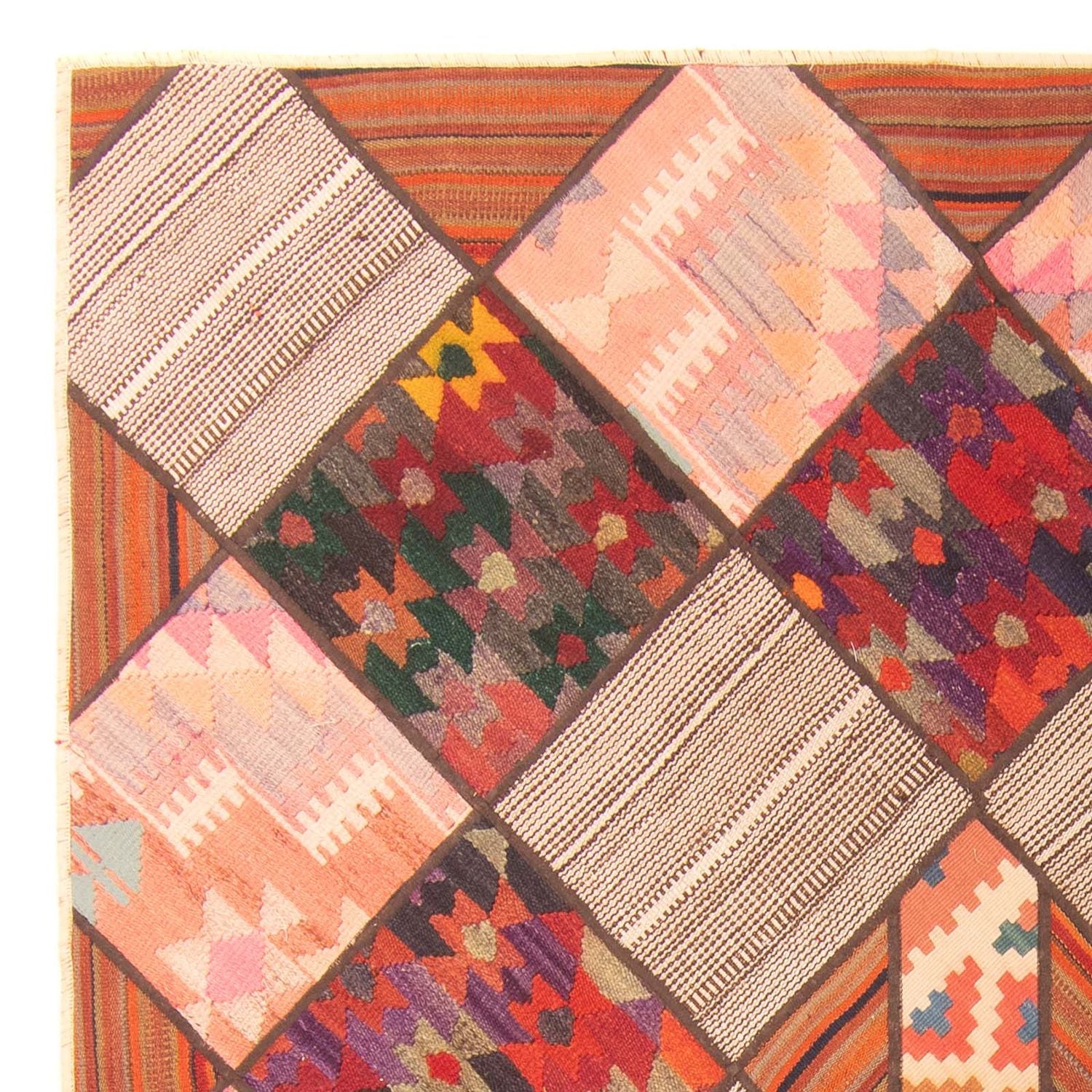 Patchwork Teppich 200 x 150 cm