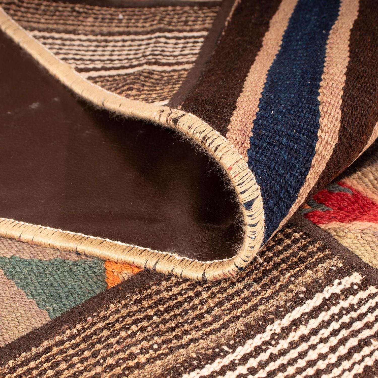 Patchwork Teppich 200 x 150 cm - mehrfarbig