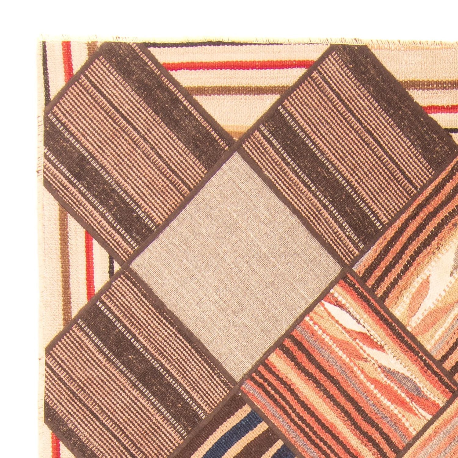 Patchwork Teppich 200 x 150 cm - mehrfarbig