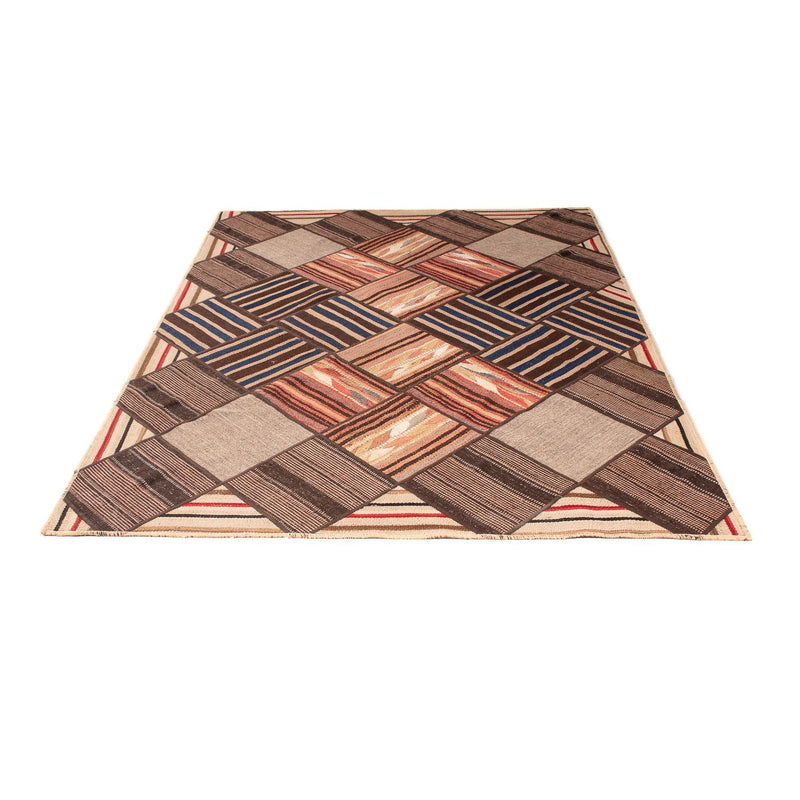 Patchwork Teppich 200 x 150 cm - mehrfarbig