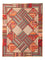 Patchwork Teppich 200 x 150 cm - mehrfarbig