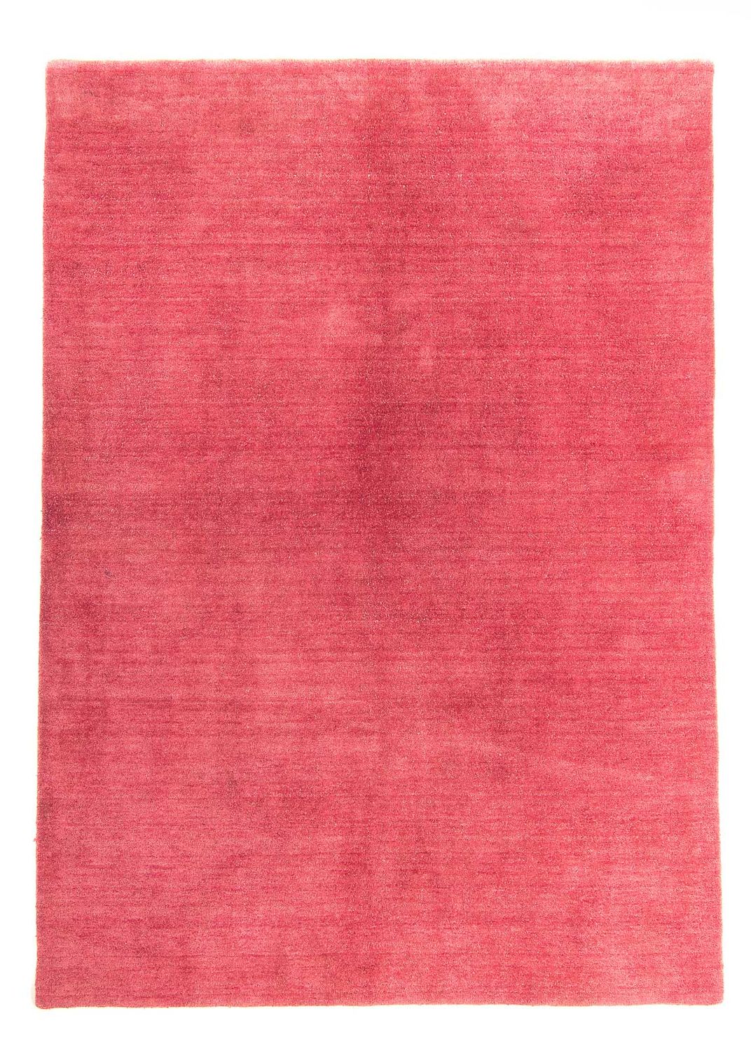 Nepal Teppich 243 x 170 cm - hellrot