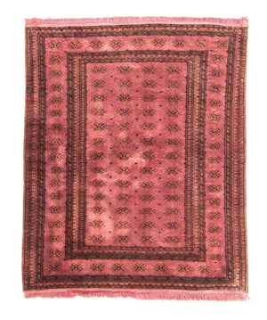 Orientteppich 165 x 131 cm - hellrot