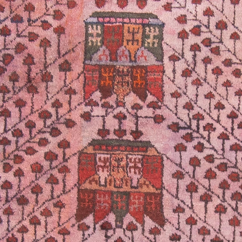 Orientteppich 285 x 150 cm - hellrot