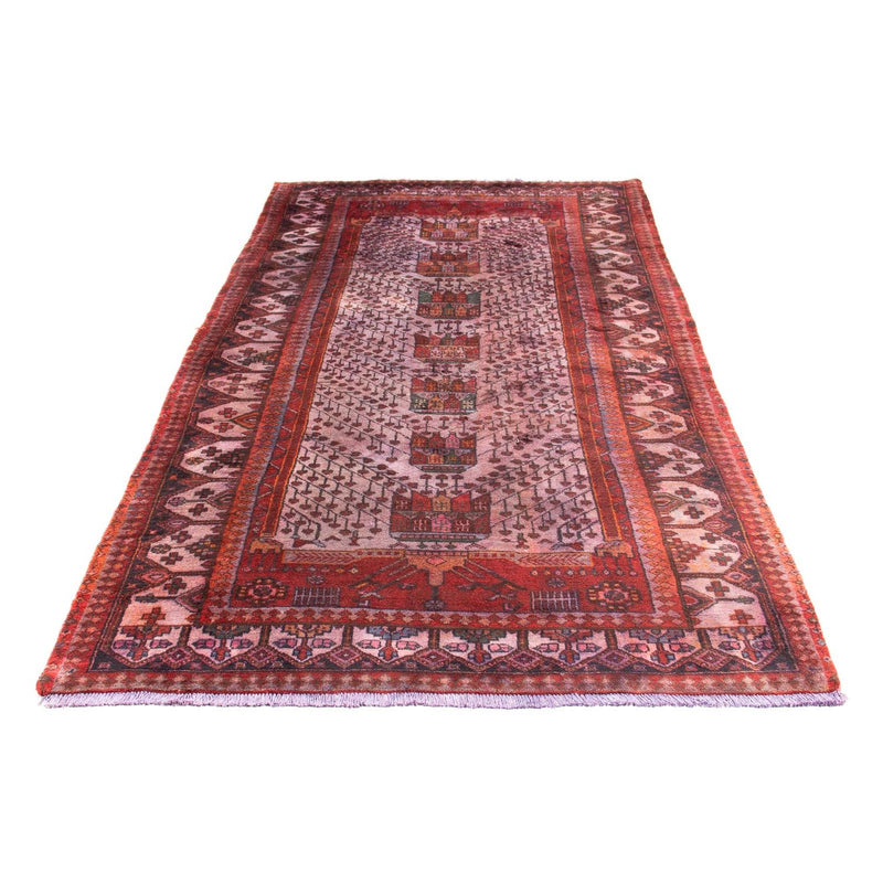Orientteppich 285 x 150 cm - hellrot