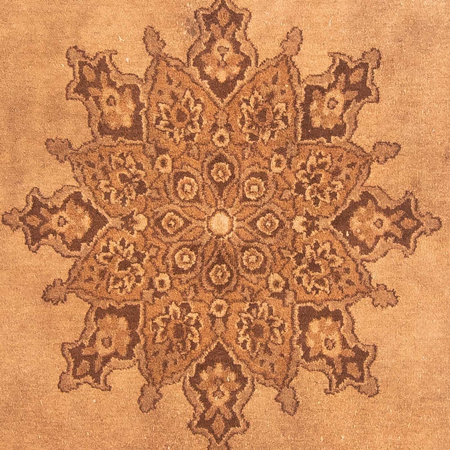 Orientteppich 213 x 150 cm - dunkelbeige