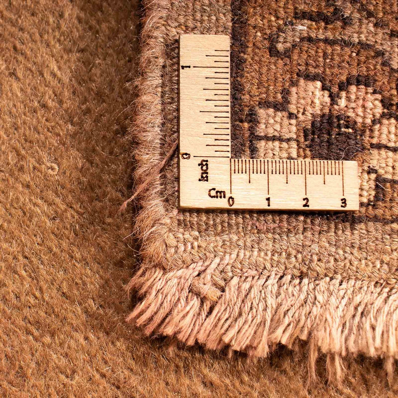 Orientteppich 213 x 150 cm - dunkelbeige