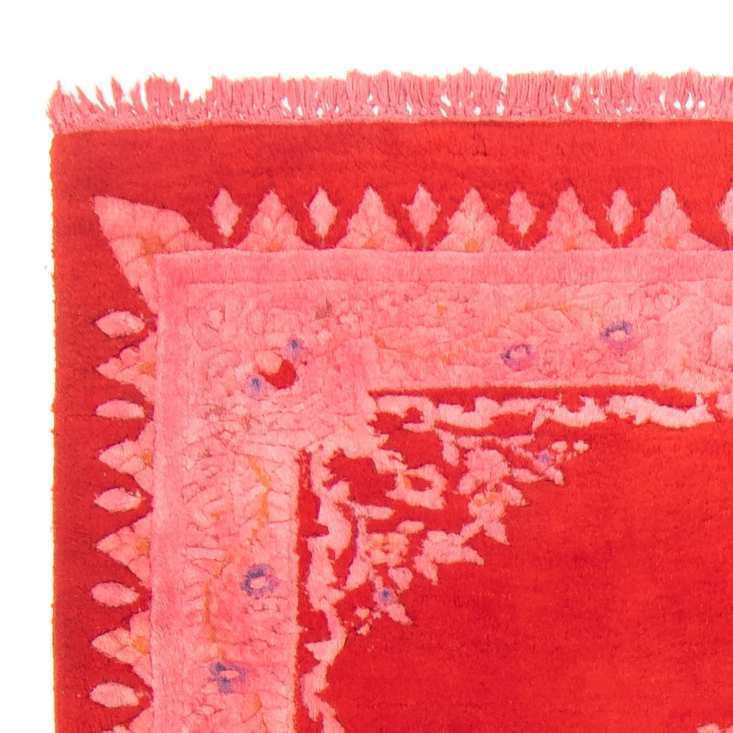 Orientteppich 204 x 136 cm - rot
