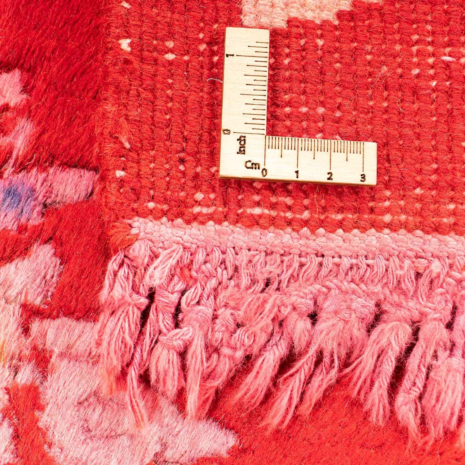 Orientteppich 204 x 136 cm - rot
