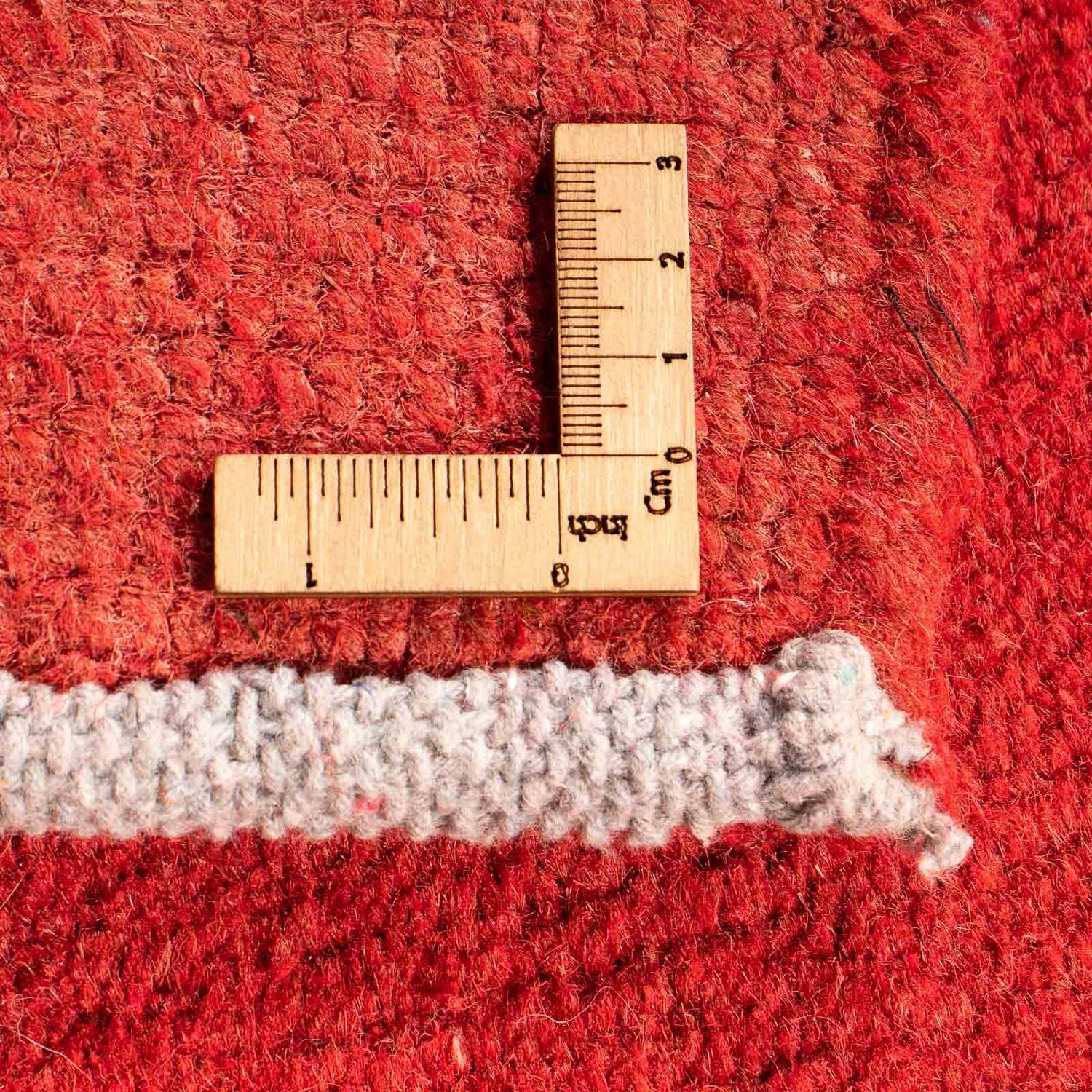Nepal Teppich 228 x 162 cm - rot