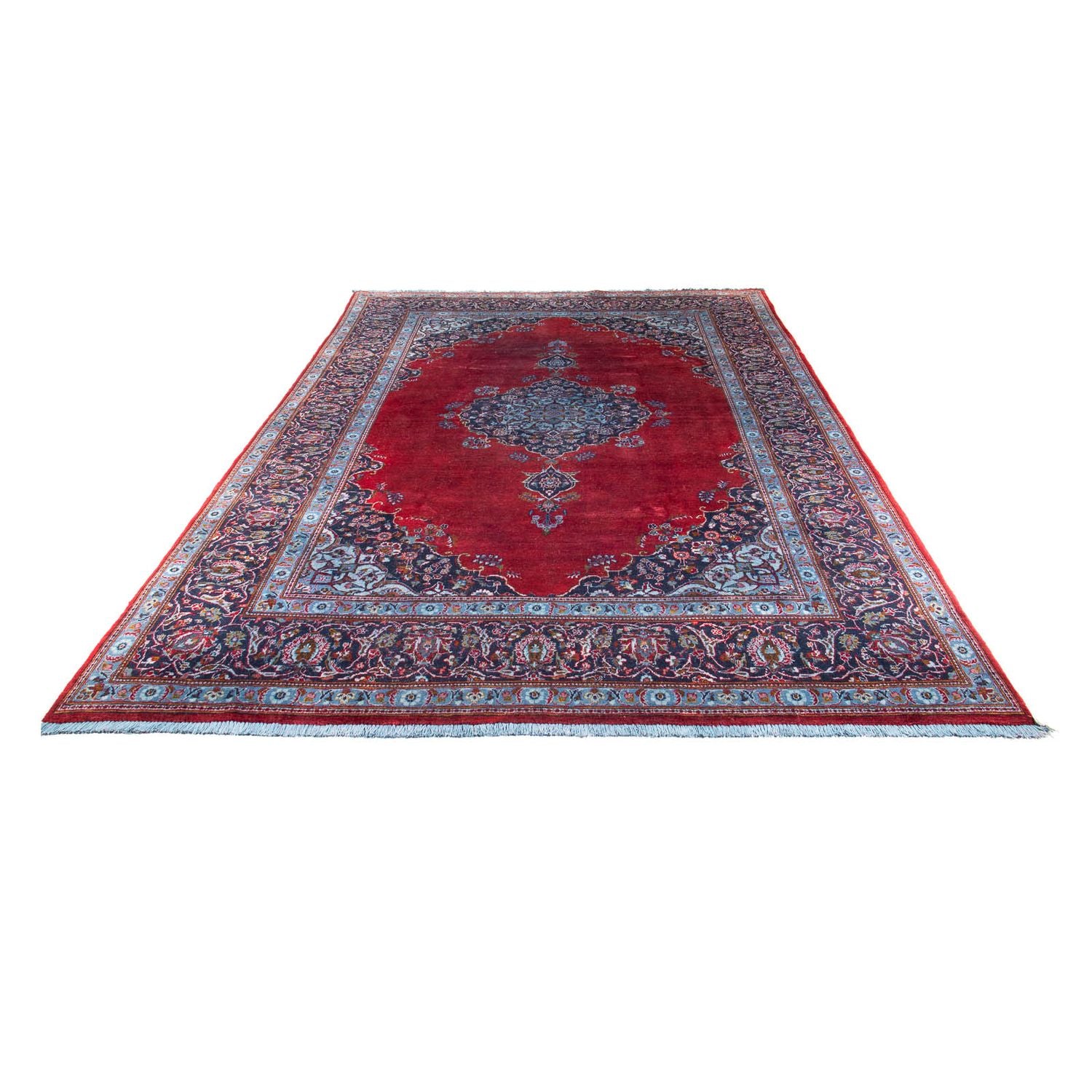 Orientteppich 325 x 225 cm - dunkelrot