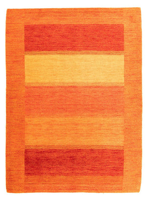 Wollteppich 225 x 162 cm Wohnzimmer Teppich
