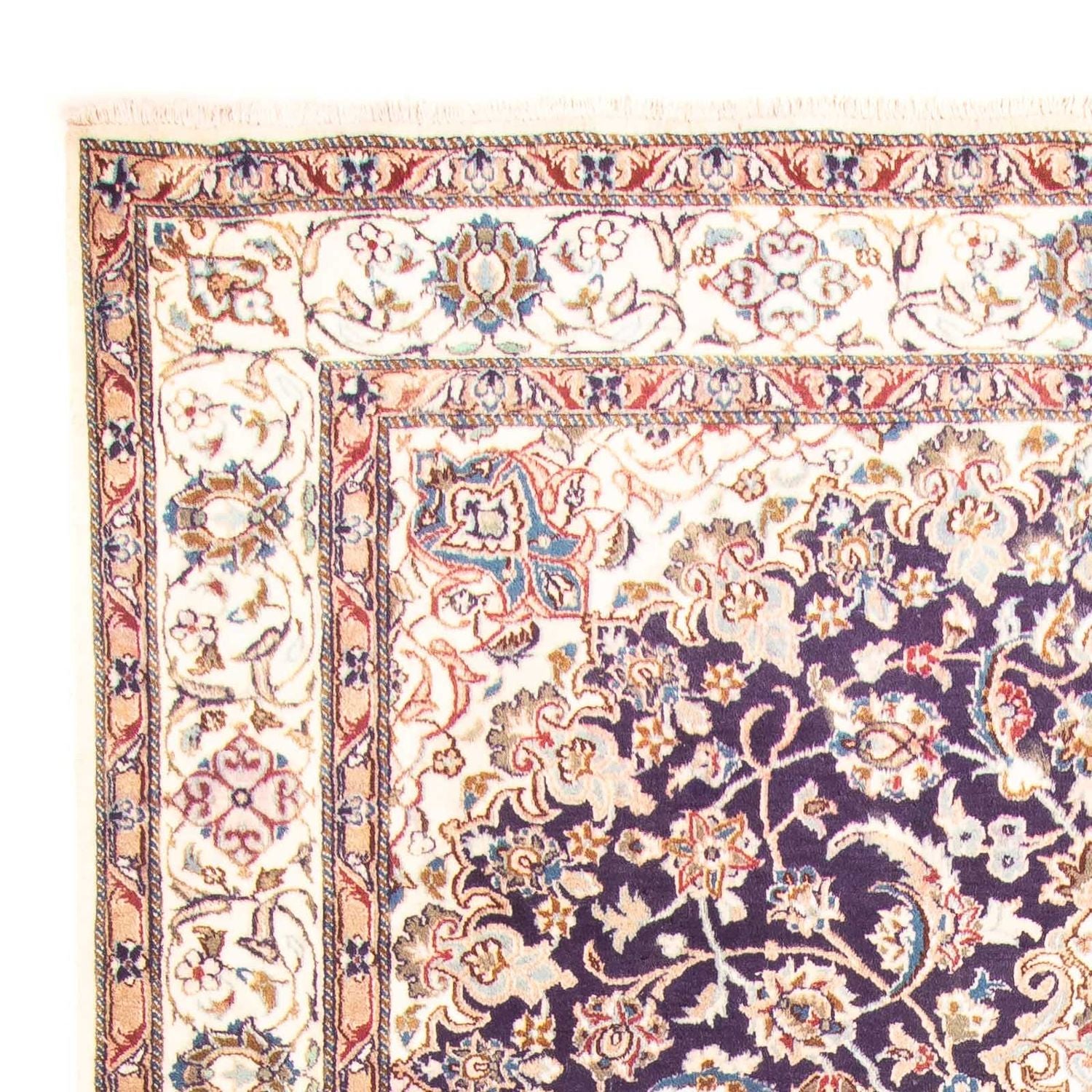 Perserteppich - Nain - Royal 292 x 197 cm - dunkelblau