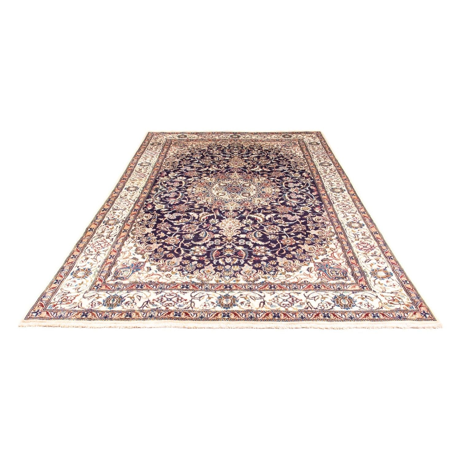 Perserteppich - Nain - Royal 292 x 197 cm - dunkelblau