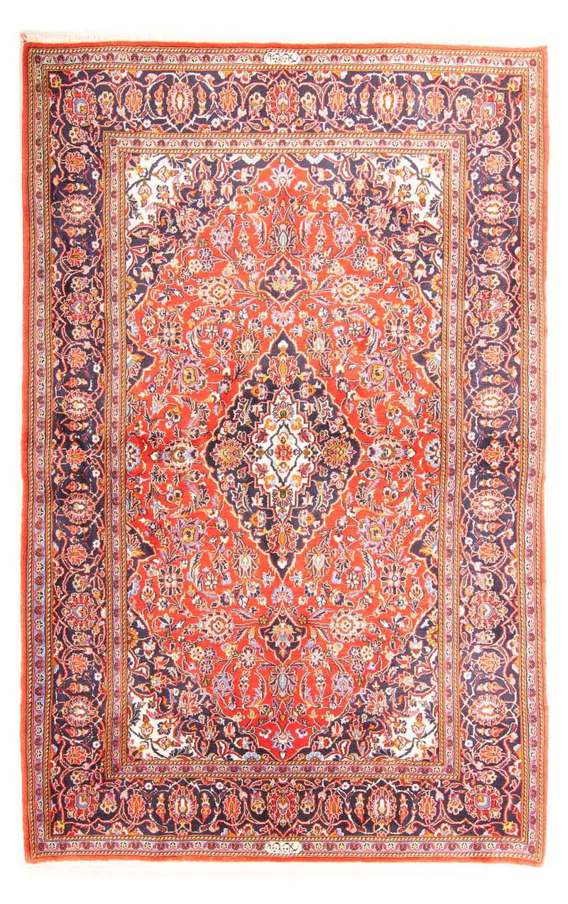 Perserteppich - Keshan 217 x 139 cm - hellrot