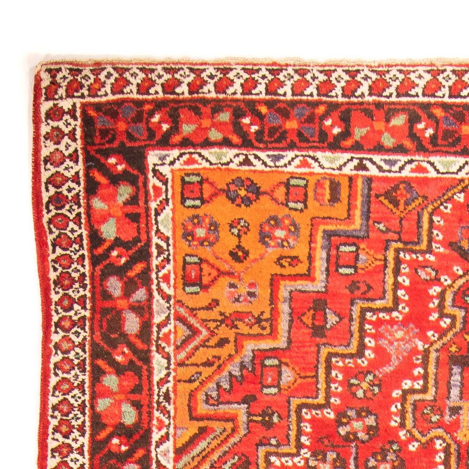 Perserteppich - Nomadic 234 x 151 cm - hellrot