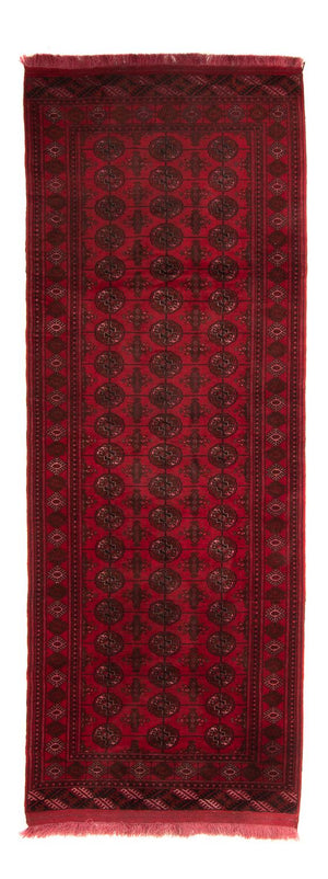 Orientteppich 280 x 106 cm - dunkelrot